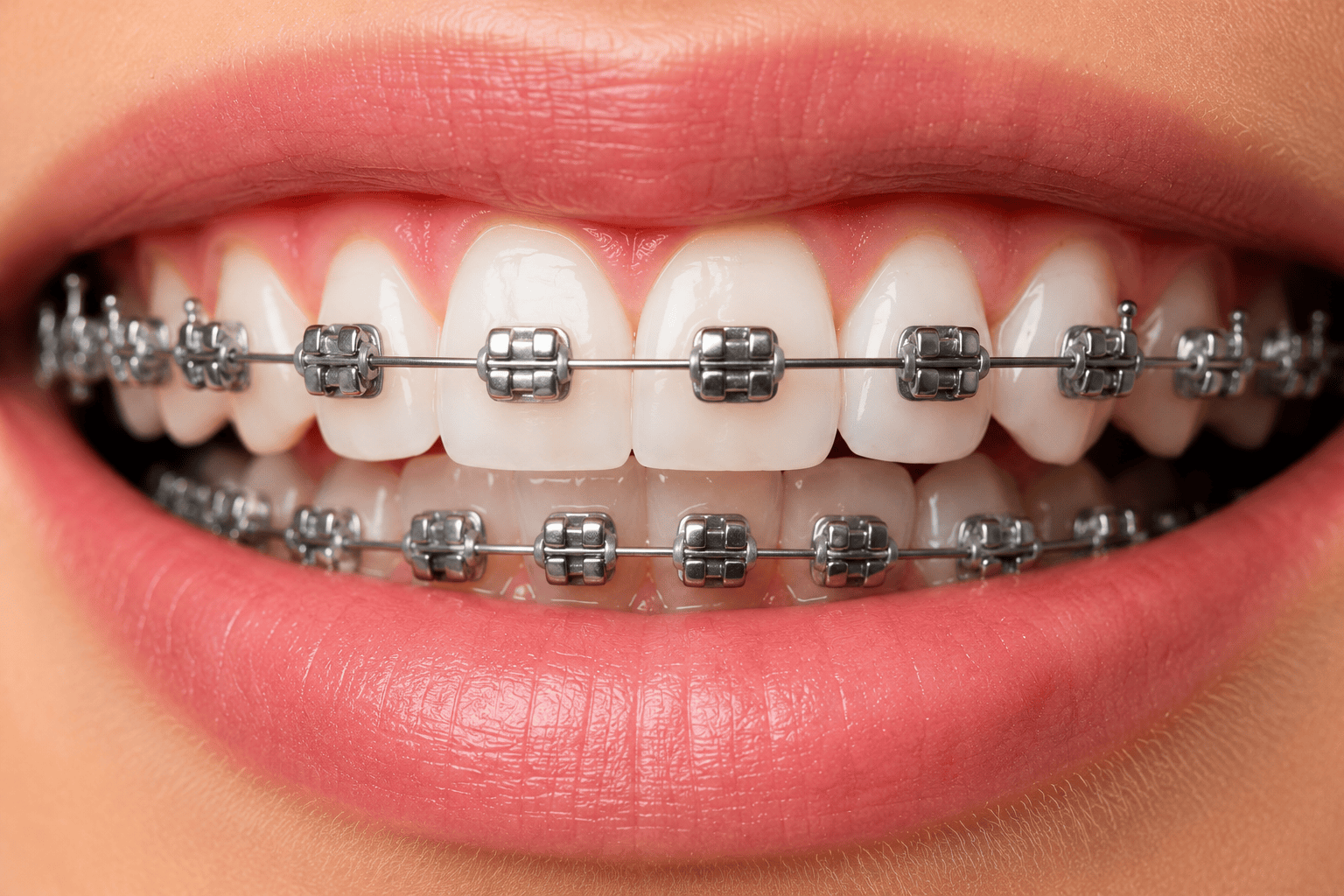 Fixed braces treatment